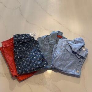 EUC Boys Carters Summer Outfits